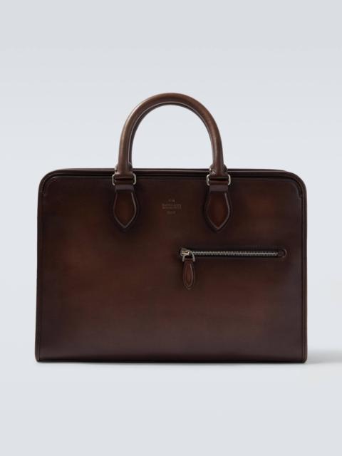 Berluti Un Jour leather briefcase