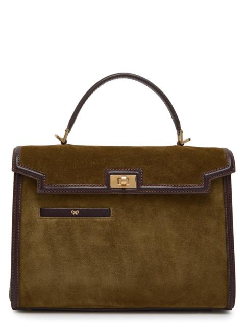 Anya Hindmarch Anya Hindmarch Mortimer Suede top Handle bag