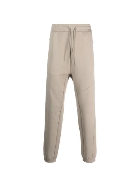 cotton-blend track pants