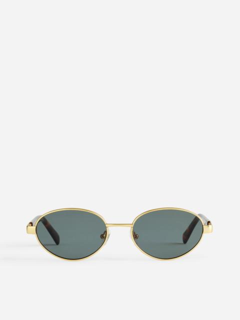 Madewell Wire Frame Oval Sunglasses