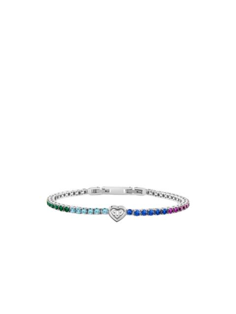 PHILIPP PLEIN crystal-embellished tennis bracelet