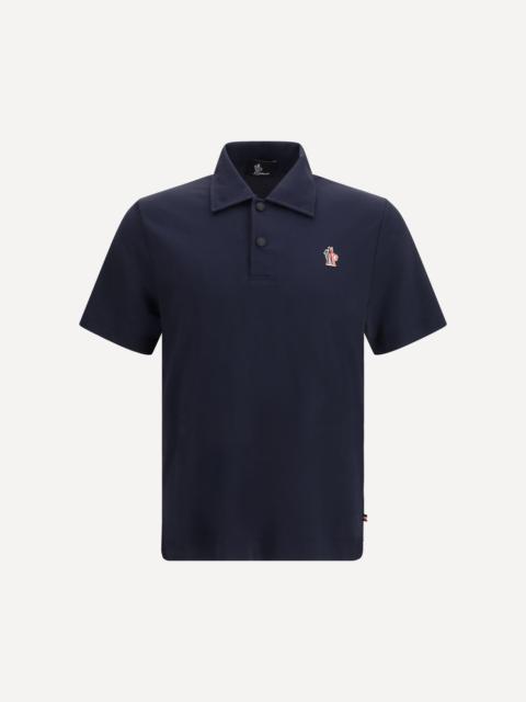 Moncler Grenoble Polo with logo appliqué
