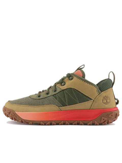 Timberland (WMNS) Timberland Greenstride 운동 6 낮은 방수 하이킹 부츠 'Beige Nubuck' A2AVJEN7