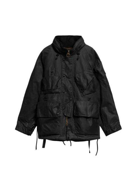 Barbour X NORBIT MULTI-POCKET WAXED JACKET