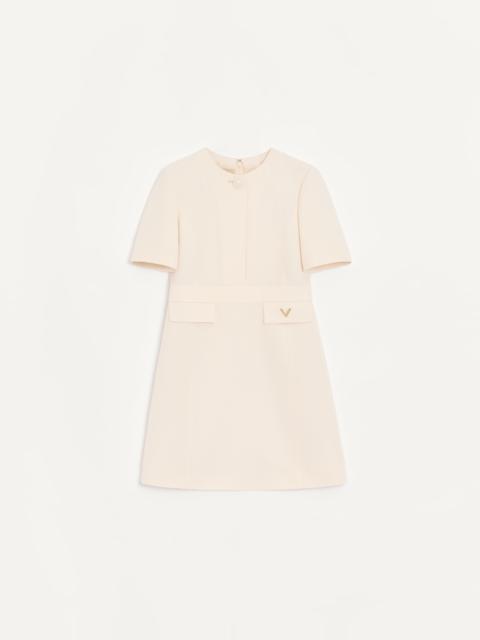 Valentino CREPE COUTURE SHORT DRESS