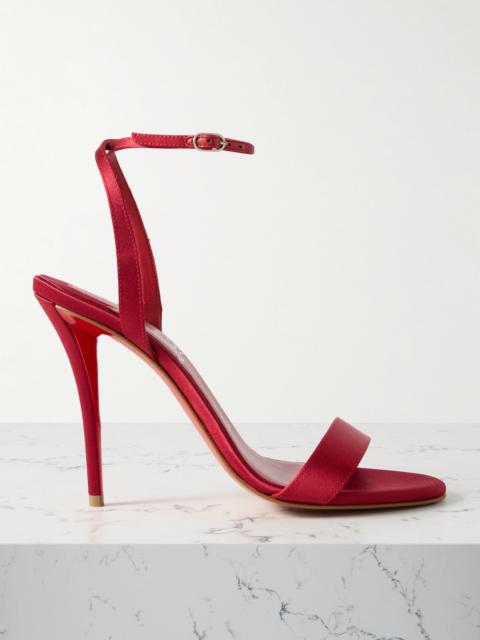Christian Louboutin Miss Z 100 Satin Sandals