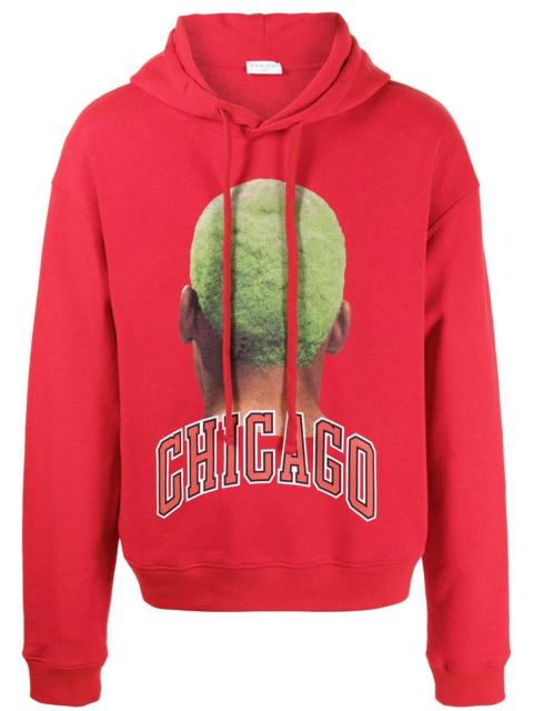 ih nom uh nit graphic print drawstring hoodie