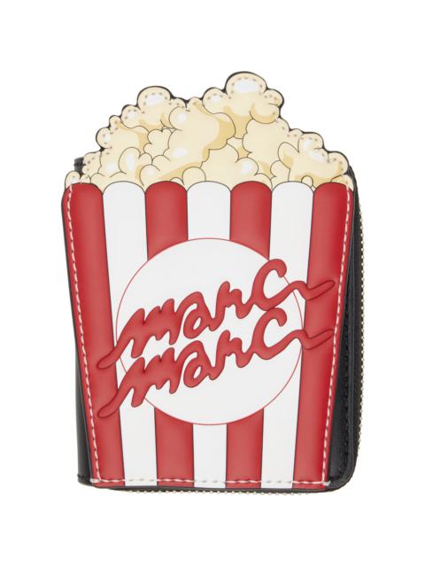 Marc Jacobs Black & Red Popcorn Slim Compact Wallet