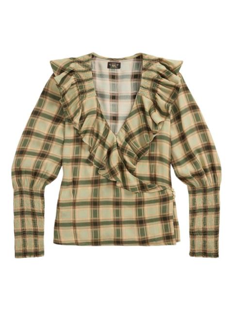 RRL by Ralph Lauren checked blouse