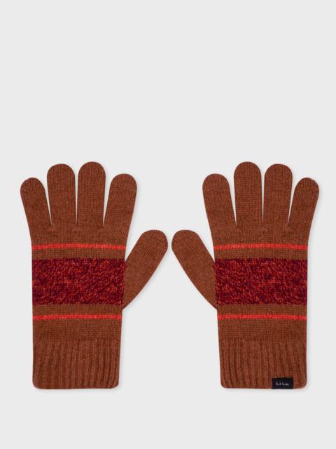 Paul Smith 'Fleck' Wool Gloves