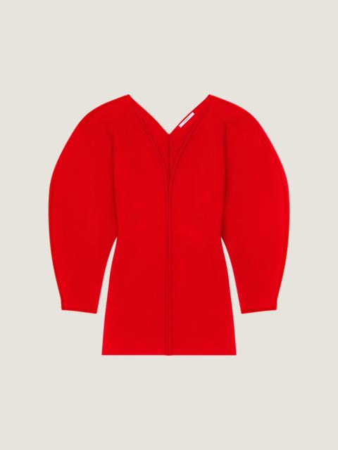 Givenchy COCOON MINI DRESS IN ENGINEERED KNIT