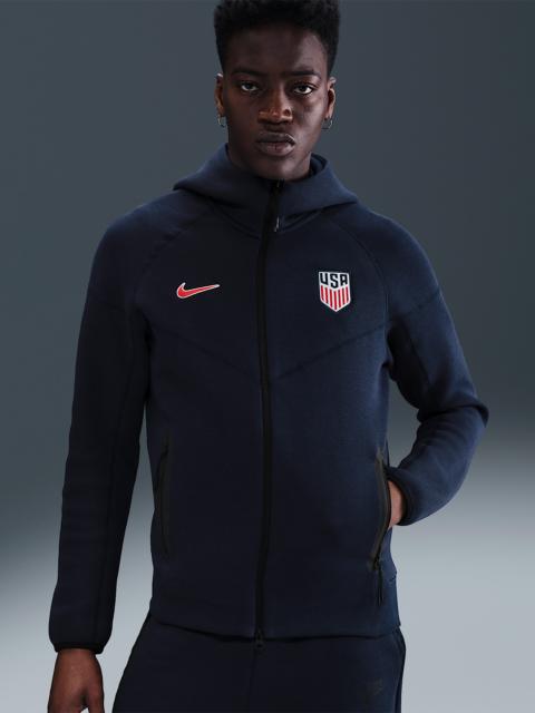Nike USMNT Tech Windrunner Men's Nike Soccer Fleece Full-Zip Hoodie