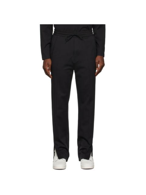 Y-3 Black Straight Leg Track Pants