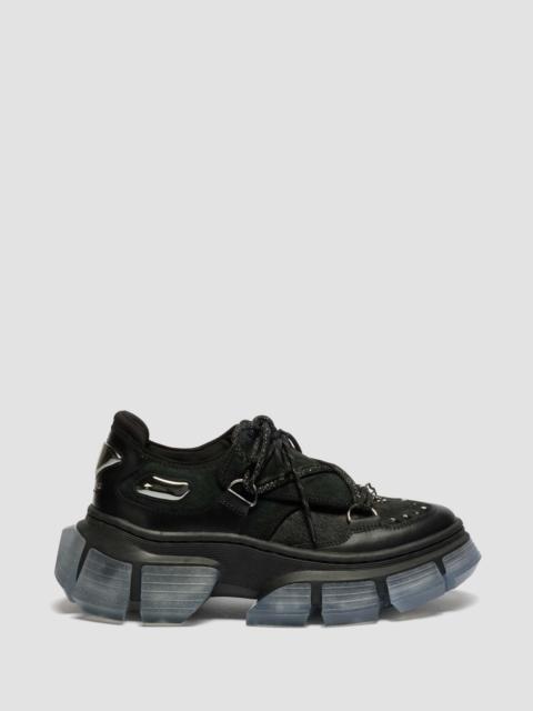 Dr. Martens 14XX DMXL 2.0 GUARD Virginia & Hair On Leather Platform Shoes