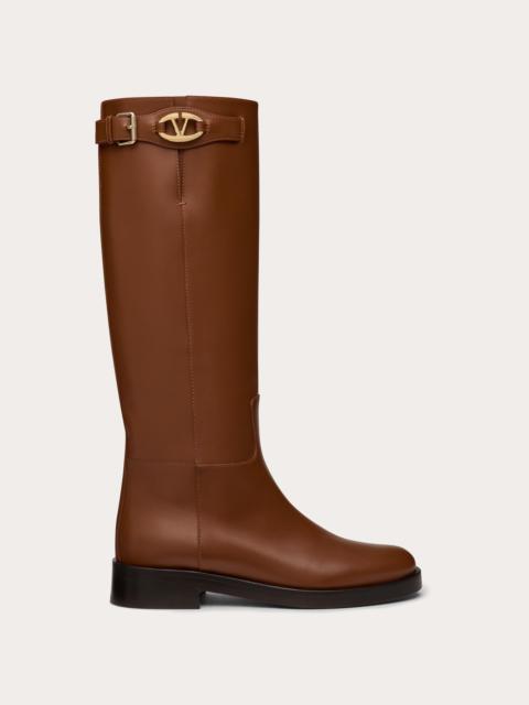 Valentino VLOGO THE BOLD EDITION BOOT IN CALFSKIN 30MM