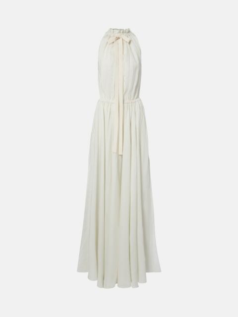 PATOU Striped maxi dress