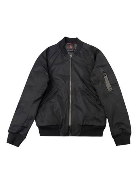 Jordan Air Jordan Casual Sports Woven Windproof Jacket Black CQ4701-010