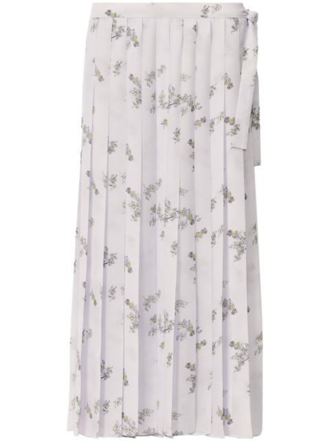 FABIANA FILIPPI floral-print midi skirt