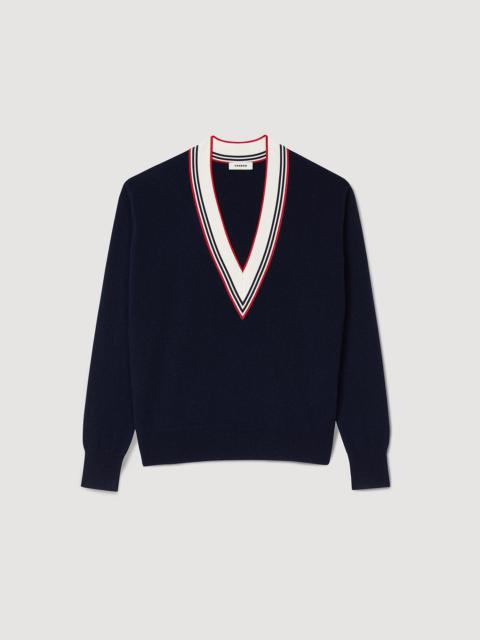 Sandro WOOL AND CASHMERE JUMPER