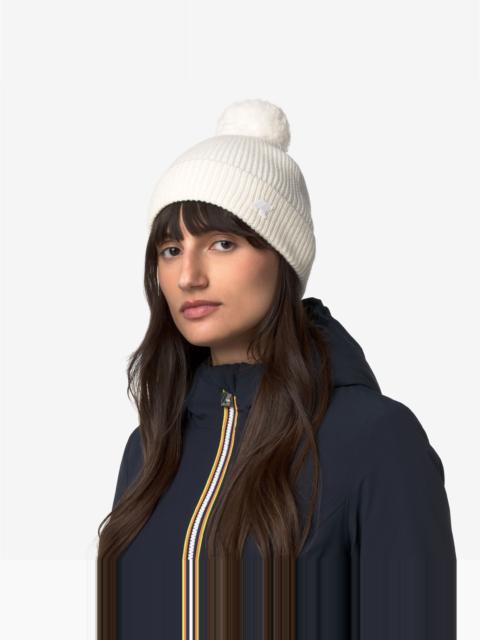 K-WAY Vincienne Cardigan Stitch Wool Hat