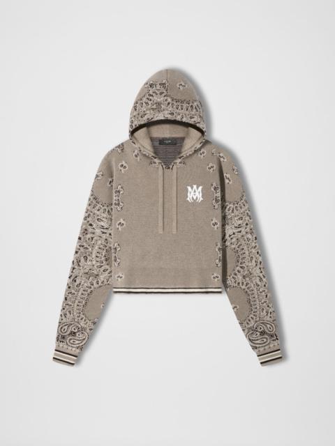 AMIRI BANDANA OVERSIZED HOODIE