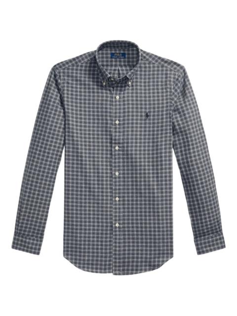 Polo Ralph Lauren checked long-sleeved shirt