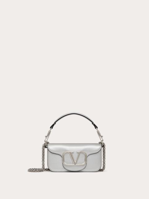 Valentino SMALL LOCÒ METALLIC CALFSKIN SHOULDER BAG