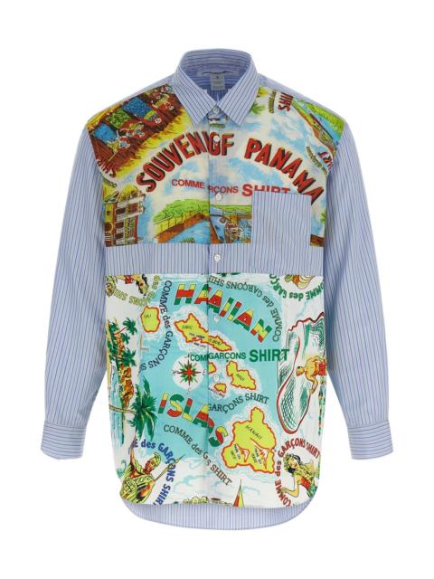 Comme des Garçons SHIRT Patterned inserts shirt