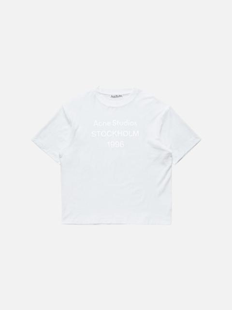 Acne Studios White 1996 logo t-shirt - White