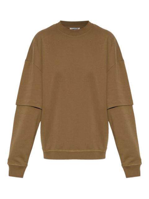 DARKPARK Troy layered long-sleeve sweatshirt