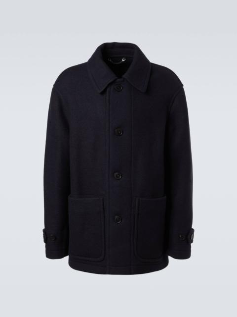 Dries Van Noten Wool and cotton coat