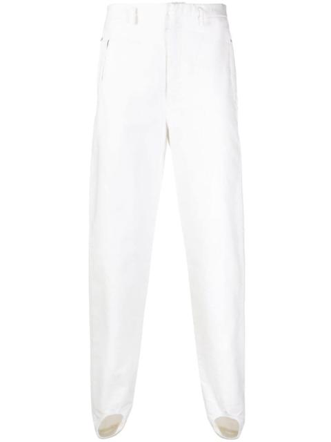 HED MAYNER slim-cut cotton trousers