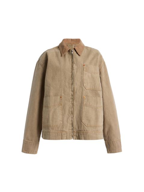 SLVRLAKE Casey Cotton Jacket brown