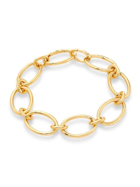 FOUNDRAE Women's 18K Yellow Gold Oval-Link Chain Bracelet/7" - Yellow Gold