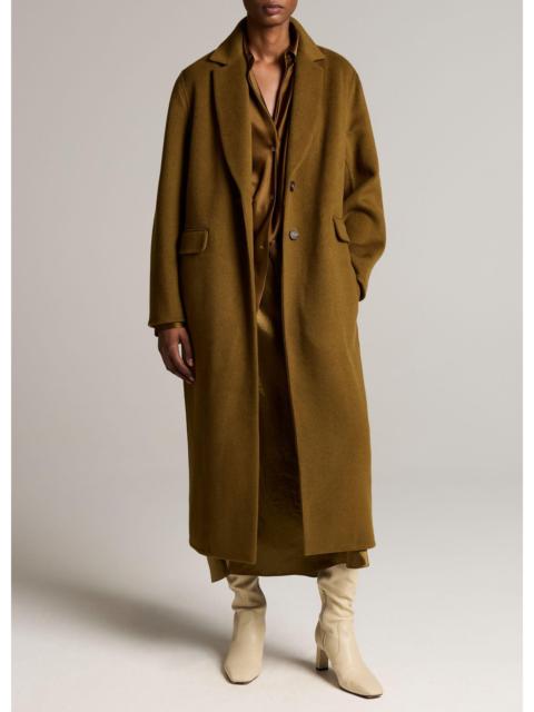 Vince Wool-Cashmere Single-Breasted Classic Coat