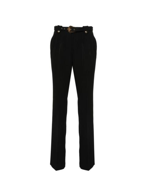 VERSACE JEANS COUTURE belted tapered trousers