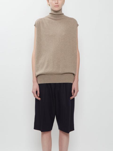 SOFIE D'HOORE Maia Cashmere Sleeveless Sweater — Sahara Mélange