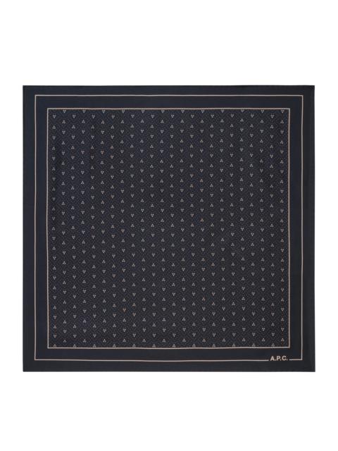 A.P.C. MONOGRAM BANDANA