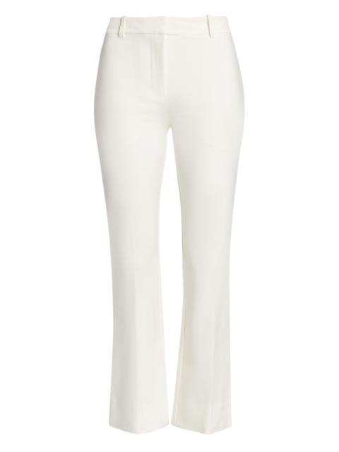 DEREK LAM 10 CROSBY Women's Crosby Crop Flare Pants - White