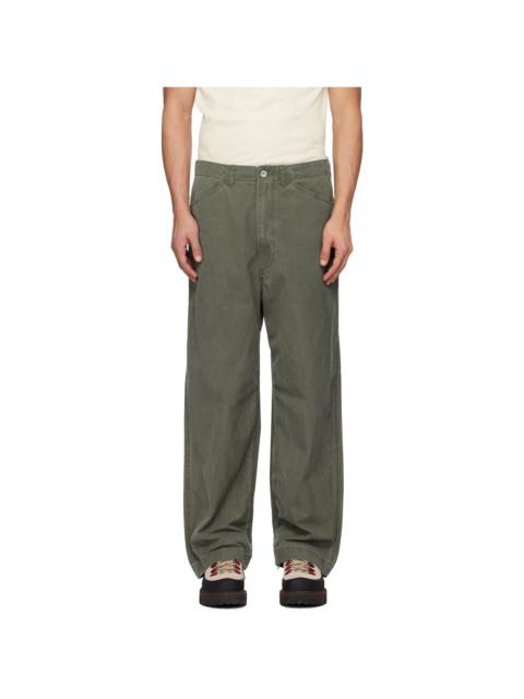 Nanamica Khaki OOAL Field Trousers