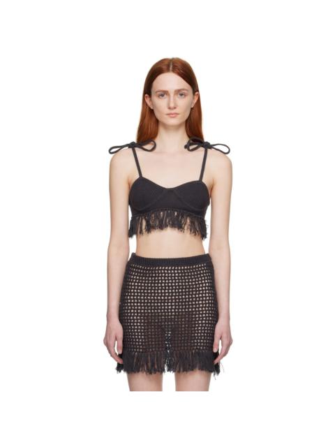 The Garment Gray Egypt Bra