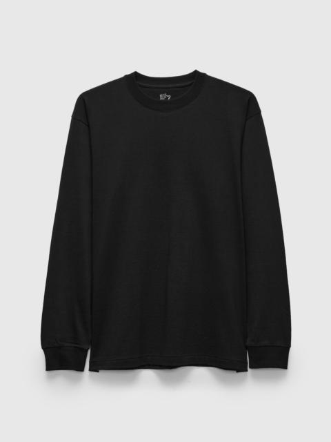 orSlow Just T-Shirt Long Sleeve in Black