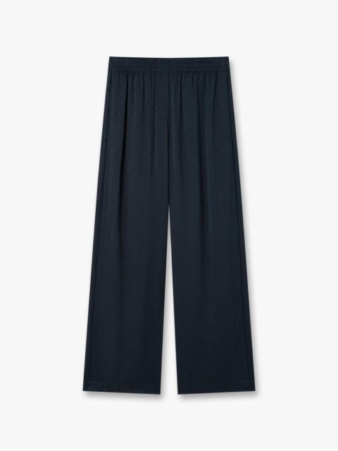 CASABLANCA Navy Monogram Trousers