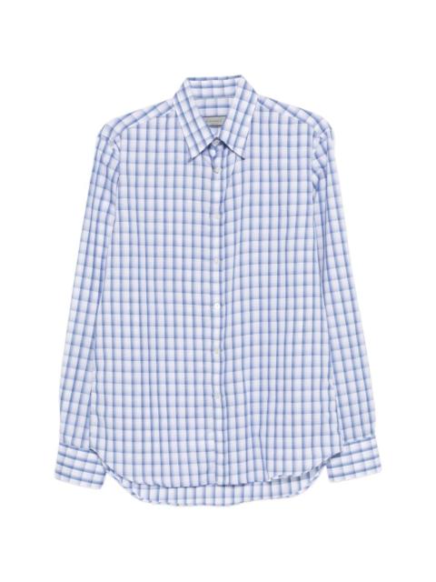 Canali check shirt