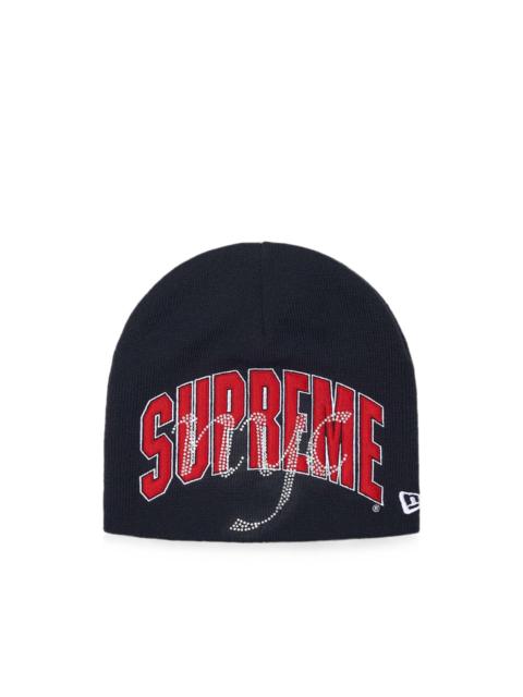 Supreme New Era® rhinestone-embellished beanie hat