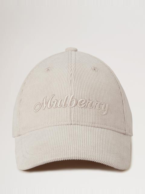 Mulberry Corduroy Baseball Cap
Chalk Cotton