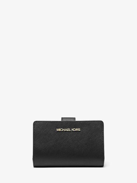 MICHAEL KORS Medium Crossgrain Leather Wallet