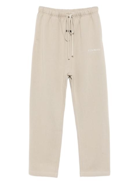 ESSENTIALS logo-embossed trousers