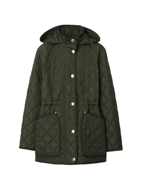 【関税&送料込】Burberry Dark Green Quilted Nylon Jacket Quilted nylon jacket | Burberry | OTTODISANPIETRO