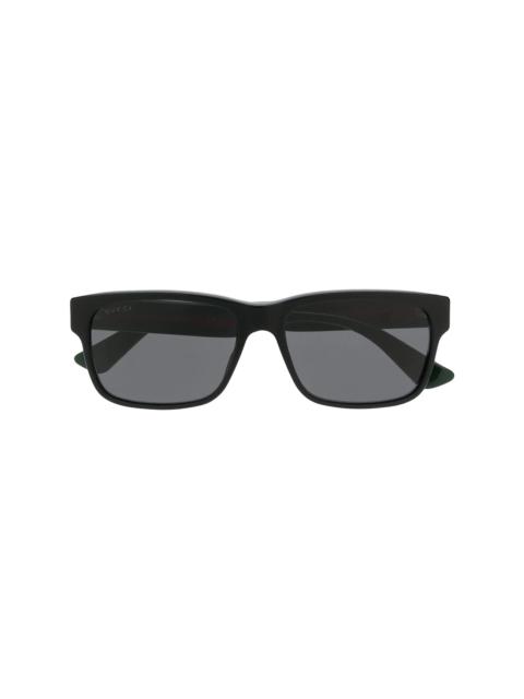 Web square sunglasses